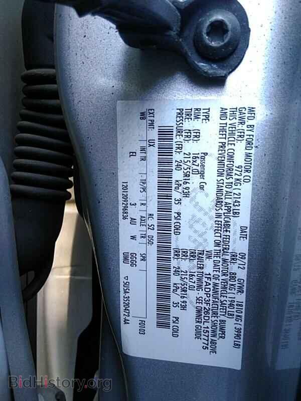 2013 Ford Focus - VIN: 1FADP3F26DL157775 - Фото 6