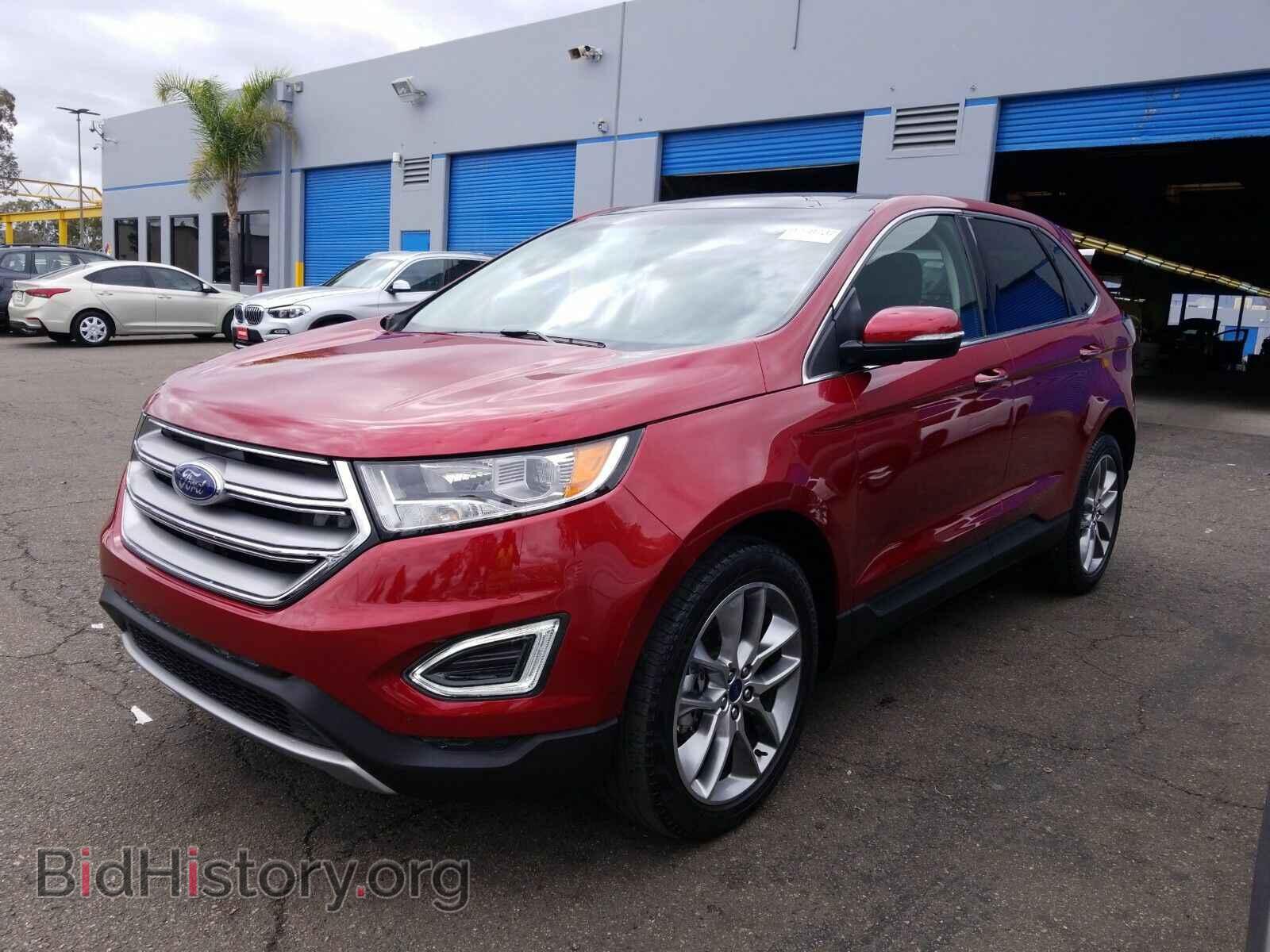 Фотография 2FMPK3K98HBB68965 - Ford Edge 2017