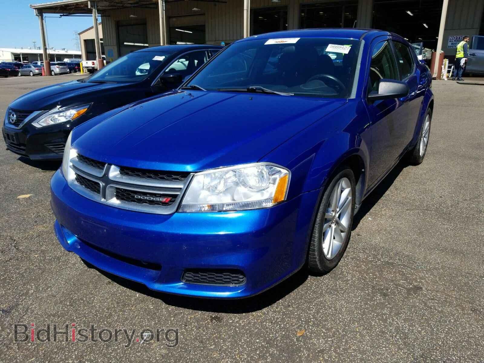 Photo 1C3CDZAG2DN717675 - Dodge Avenger 2013
