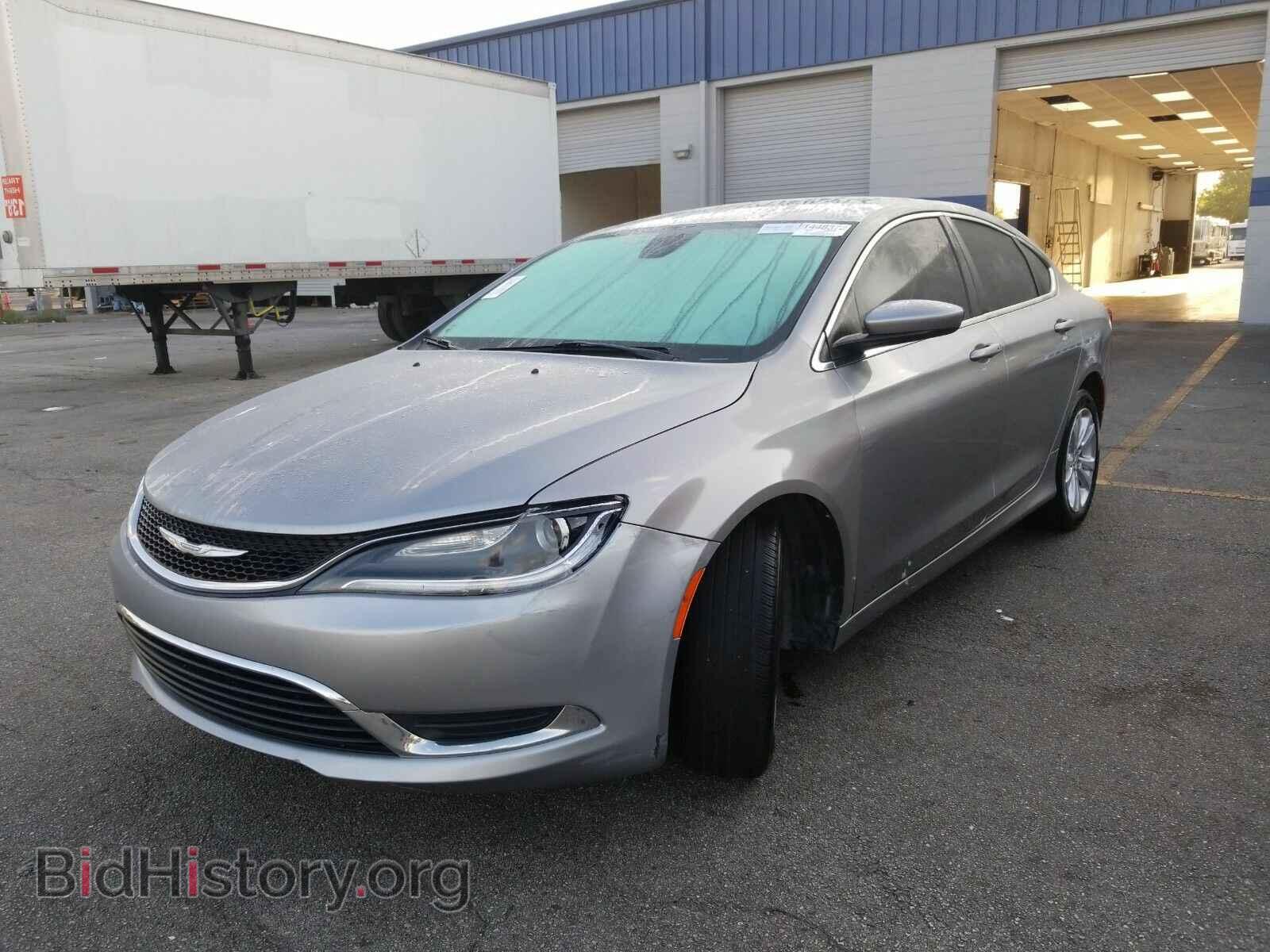Фотография 1C3CCCAB0GN152559 - Chrysler 200 2016