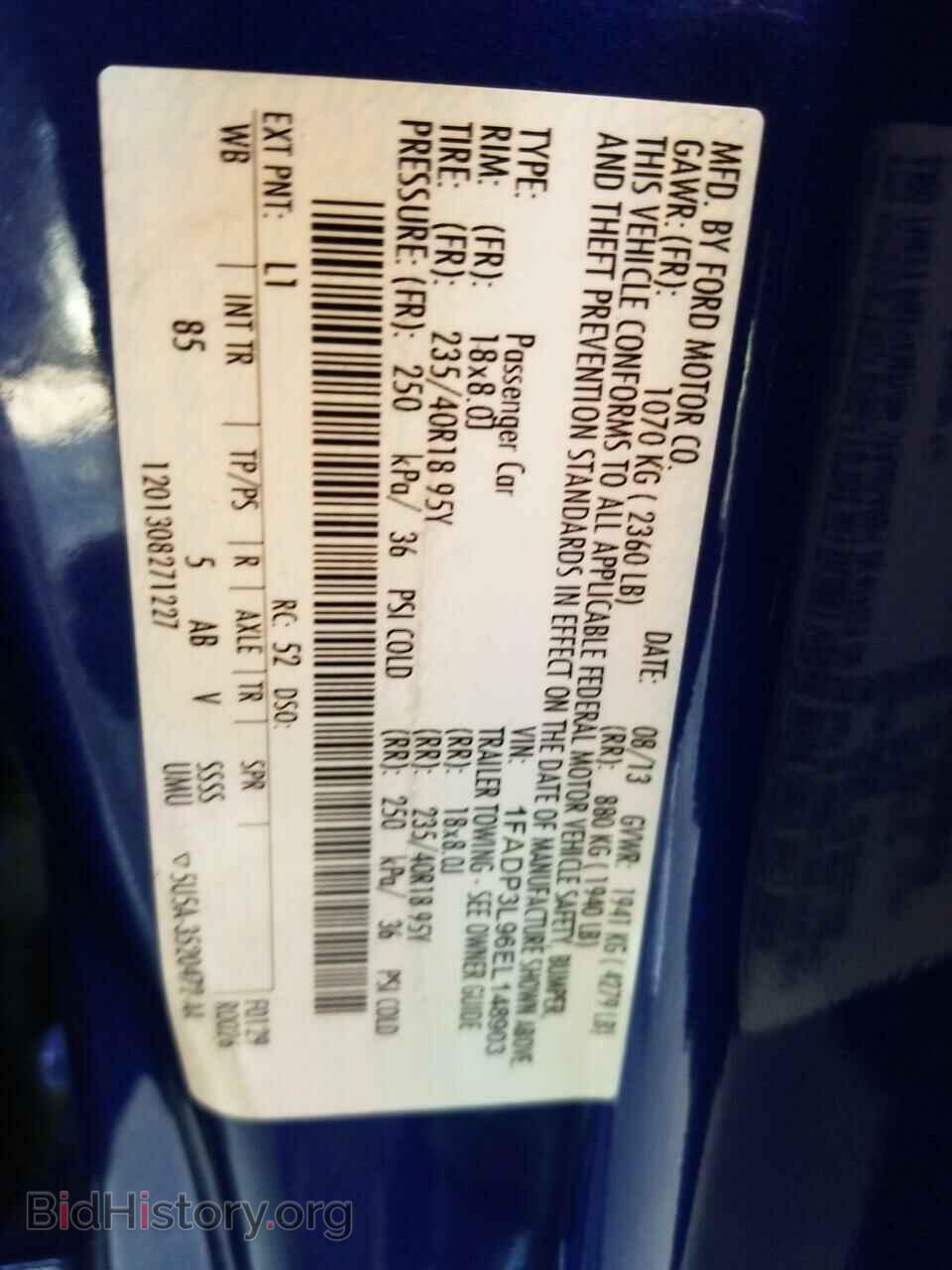 2014 Ford Focus - VIN: 1FADP3L96EL148903 - Photo 6