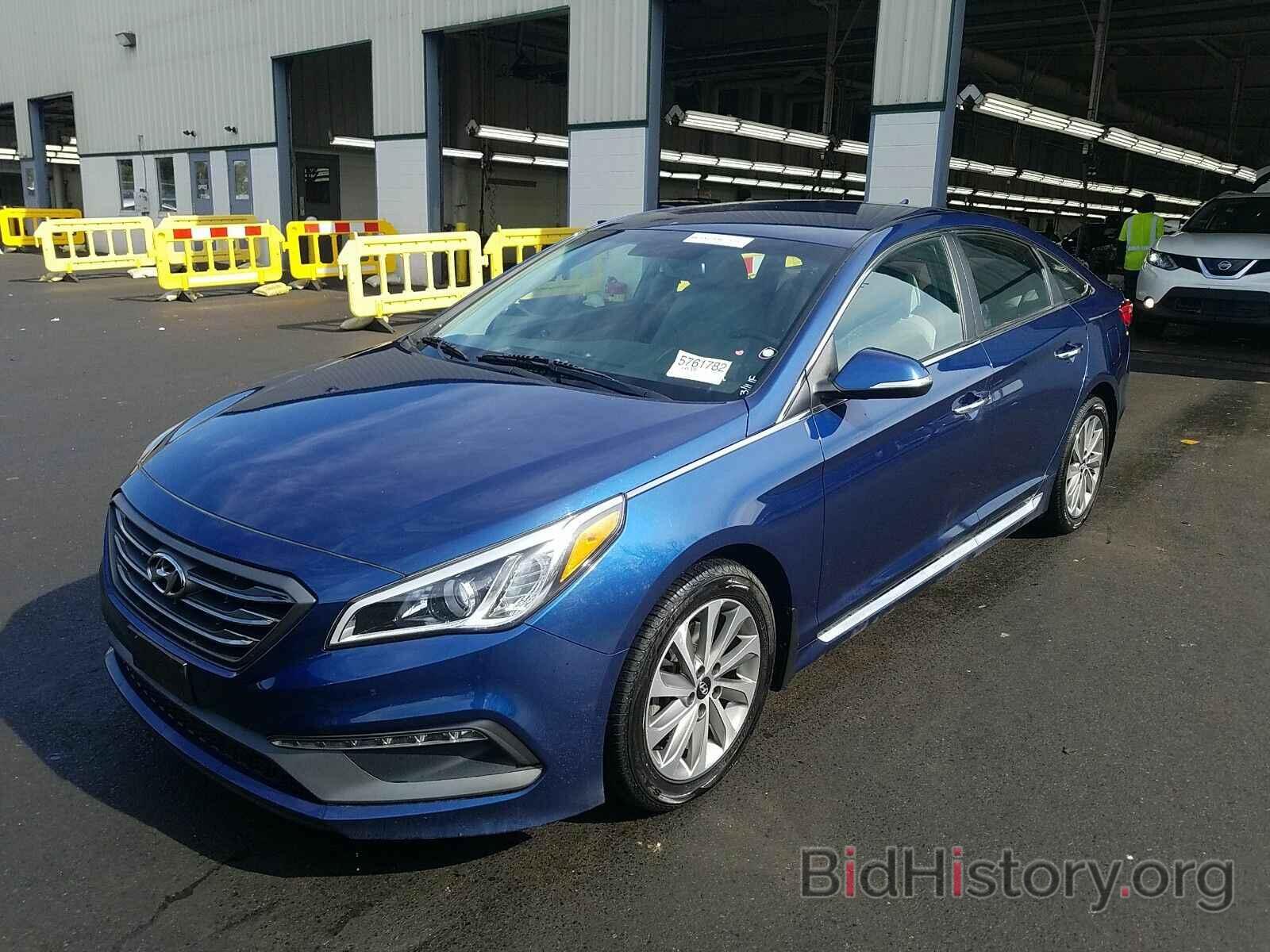 Фотография 5NPE34AF7GH427177 - Hyundai Sonata 2016