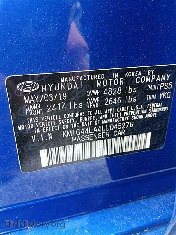 2020 Genesis G70 - VIN: KMTG44LA4LU045276 - Фото 6
