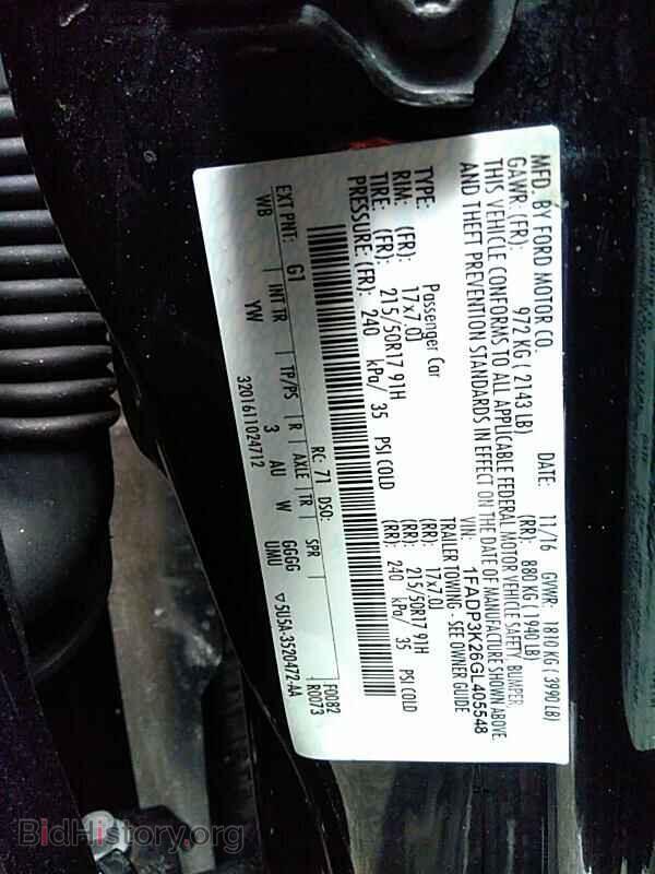 2016 Ford Focus - VIN: 1FADP3K26GL405548 - Photo 6