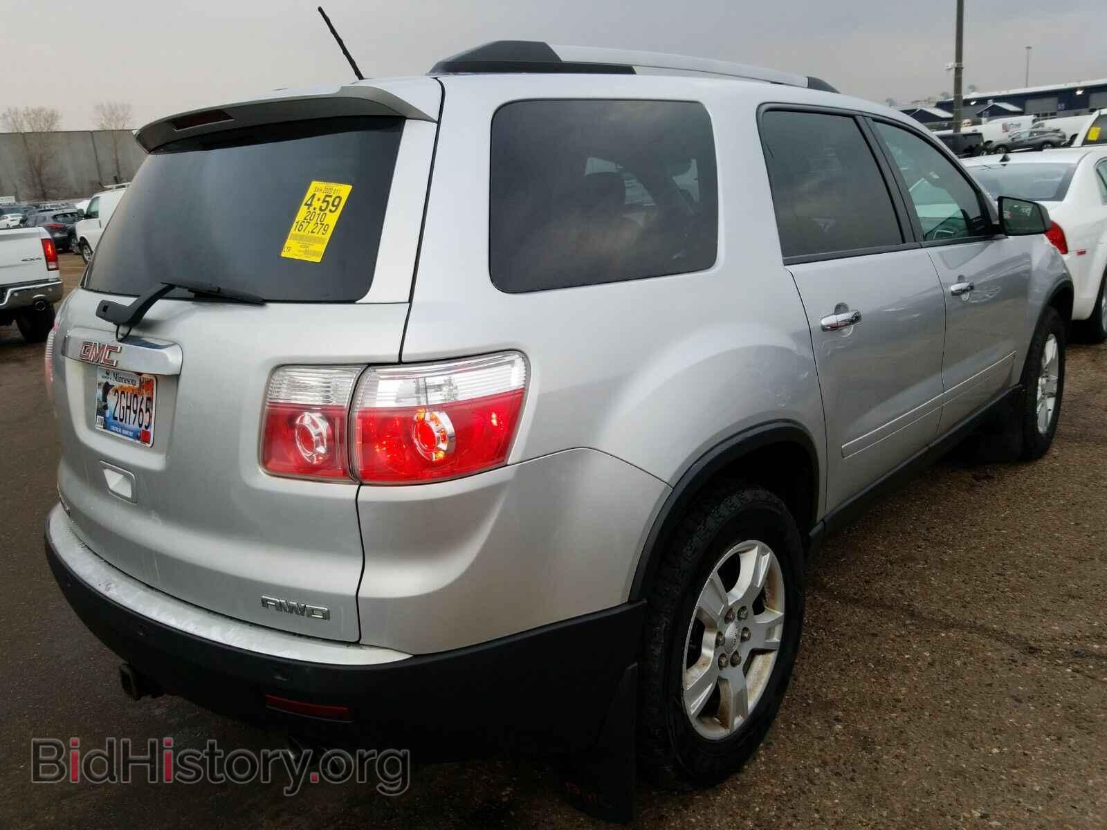 2010 GMC Acadia - VIN: 1GKLVLED5AJ109159 - Фото 2
