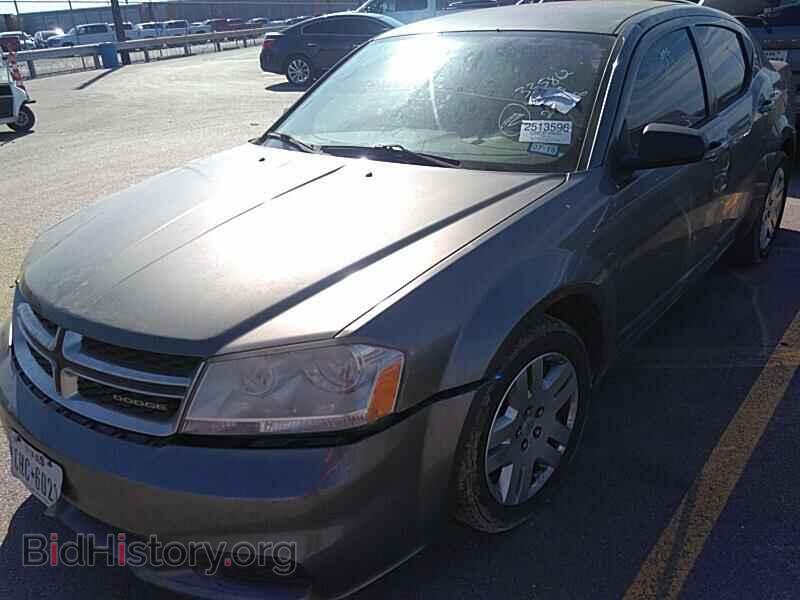 Фотография 1C3CDZCBXCN178982 - Dodge Avenger 2012