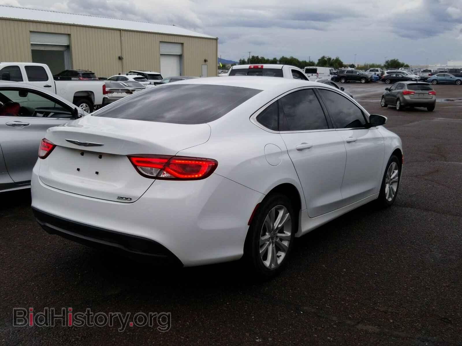 2016 Chrysler 200 - VIN: 1C3CCCFB6GN188734 - Фото 2