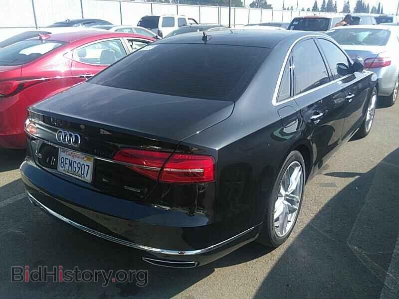 2015 Audi A8 - VIN: WAUJGAFD2FN036586 - Фото 2