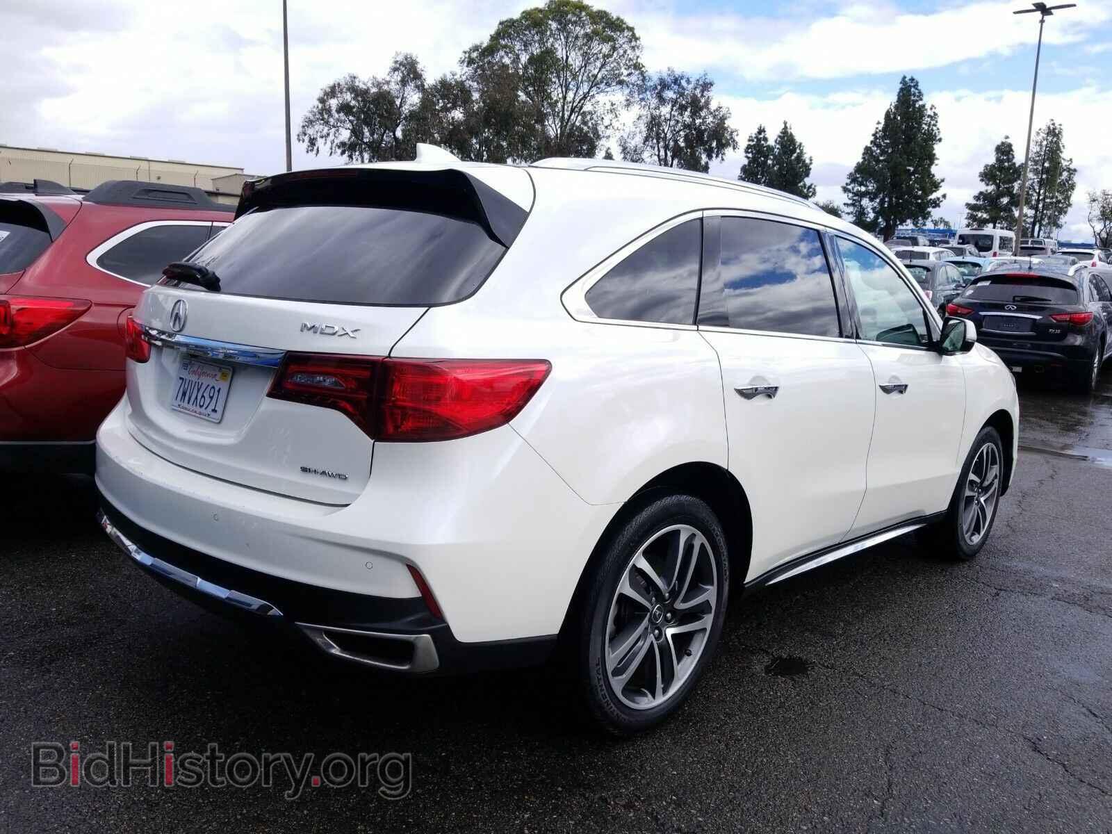 2017 Acura MDX - VIN: 5FRYD4H87HB027149 - Фото 2