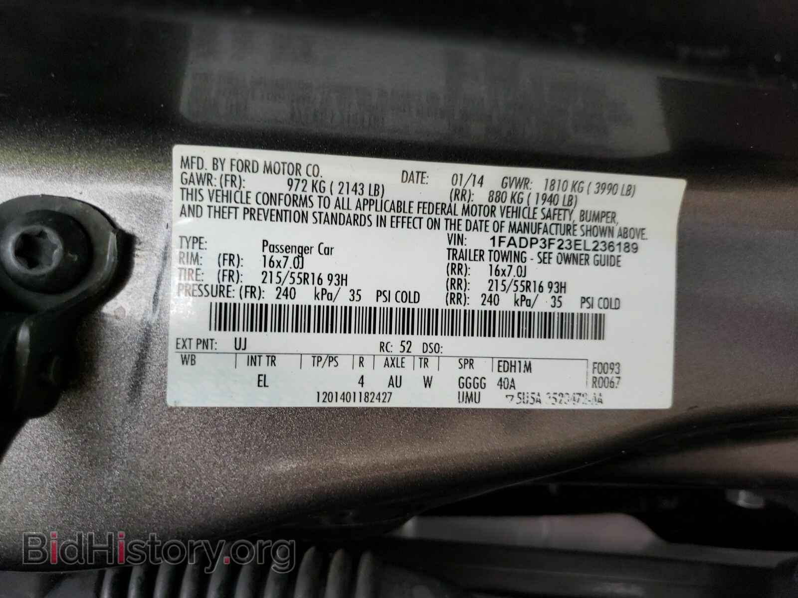 2014 Ford Focus - VIN: 1FADP3F23EL236189 - Photo 6