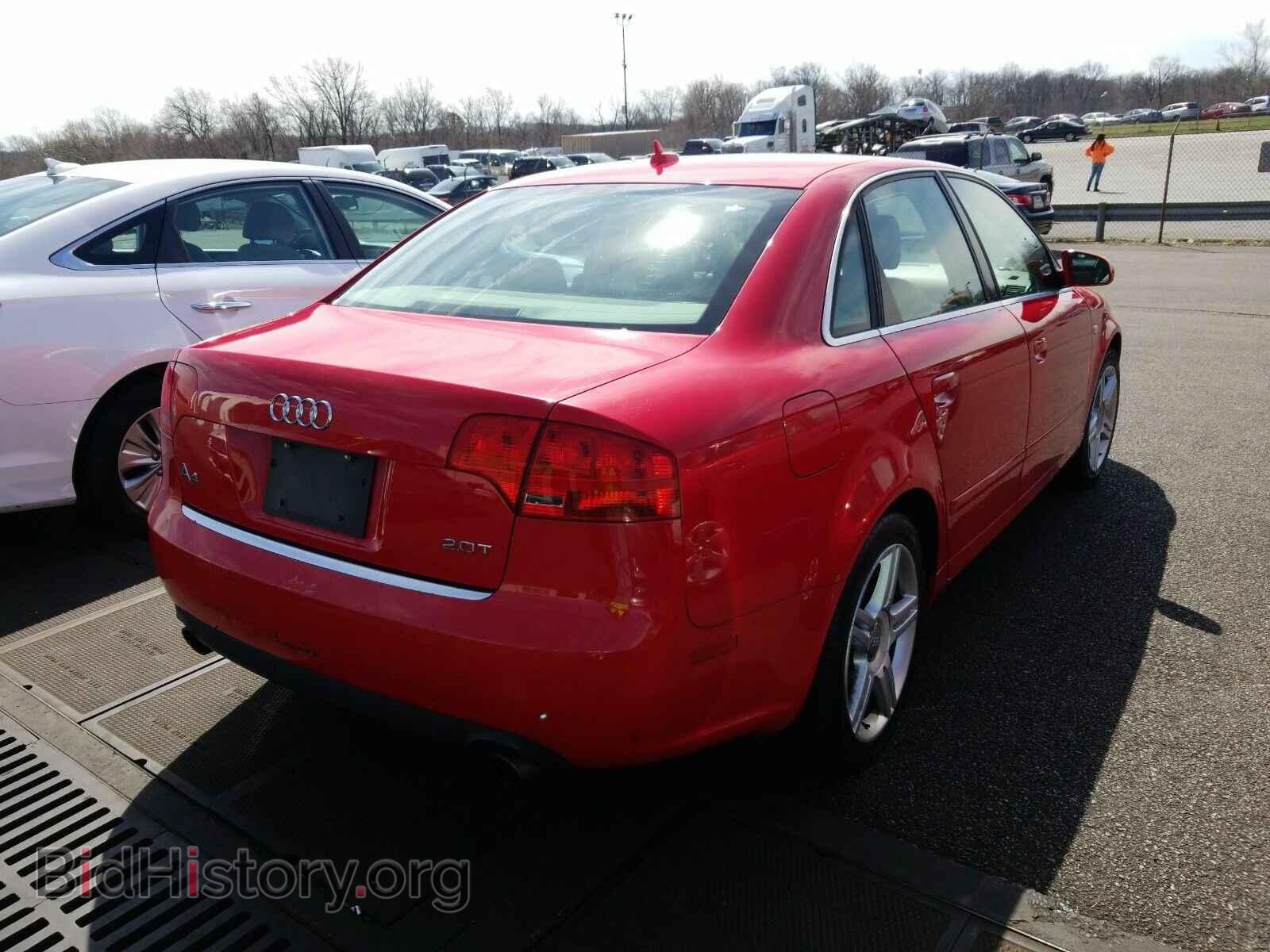 2007 Audi A4 - VIN: WAUAF78E27A103627 - Фото 2