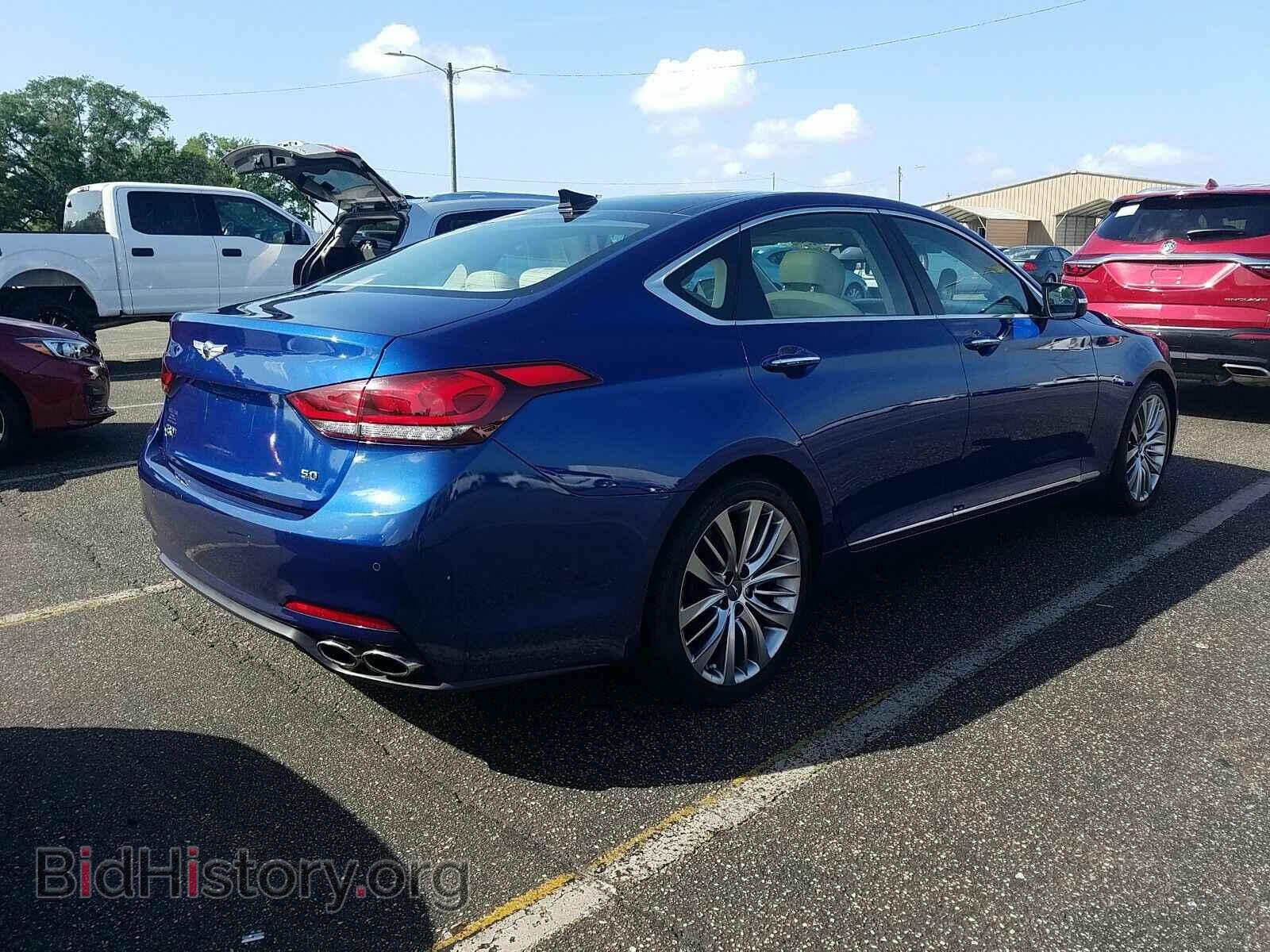 2017 Genesis G80 - VIN: KMHGN4JF2HU205989 - Фото 2