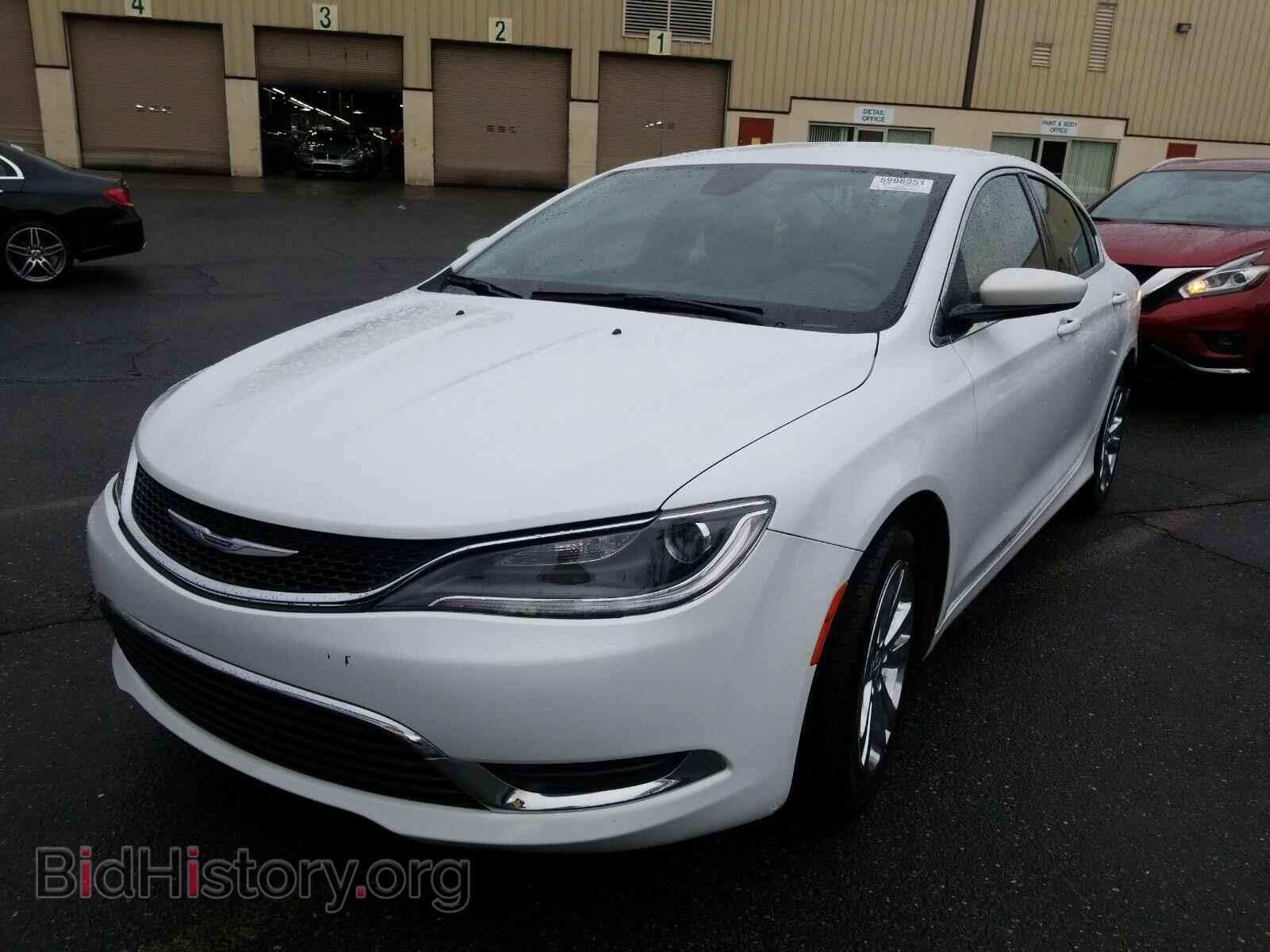 Фотография 1C3CCCAB5GN152587 - Chrysler 200 2016