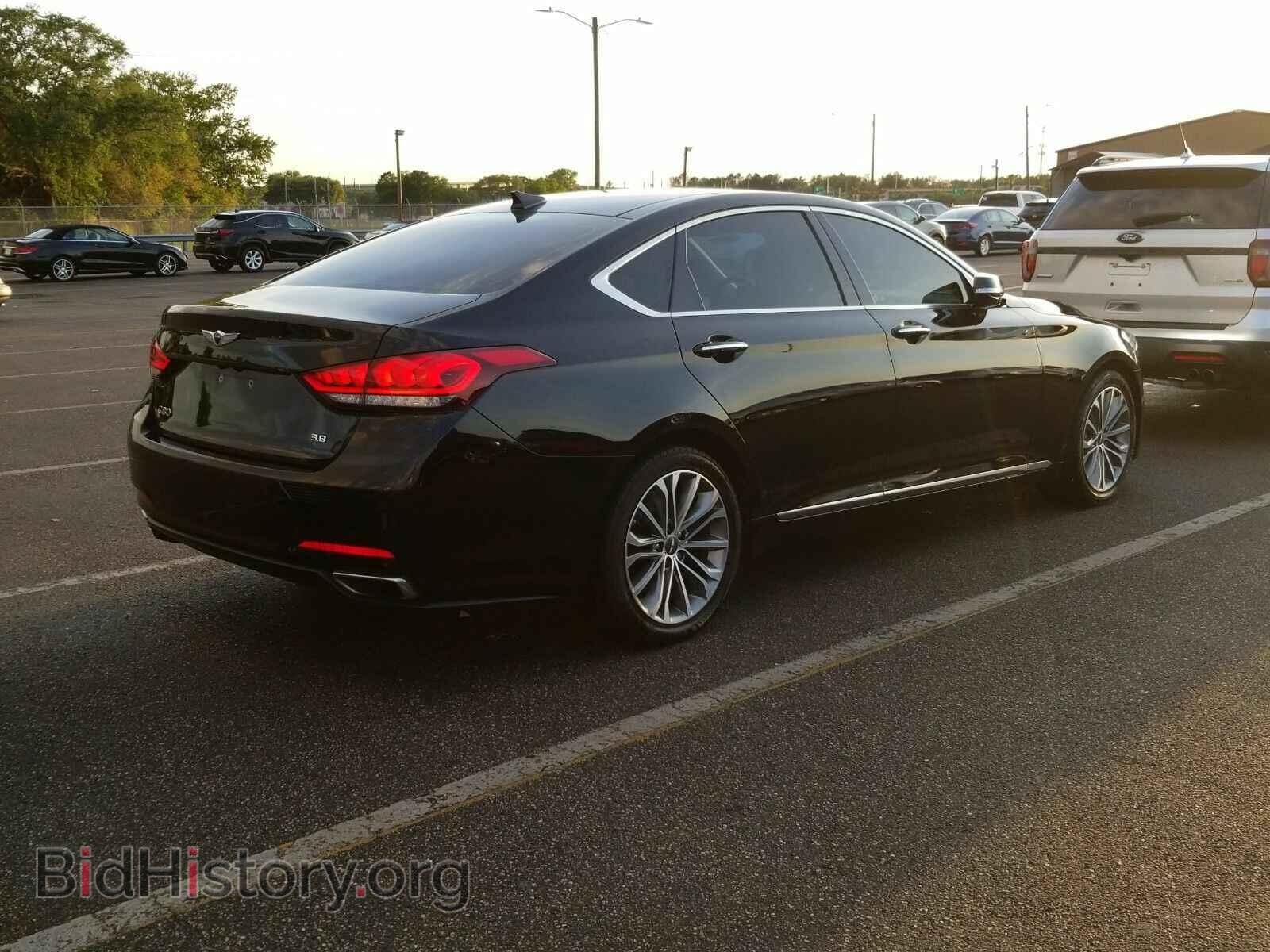 2017 Genesis G80 - VIN: KMHGN4JE5HU176401 - Фото 2