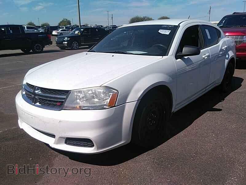 Фотография 1C3CDZAB7CN223704 - Dodge Avenger 2012