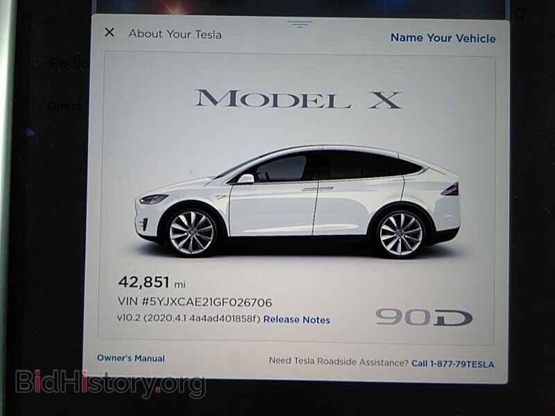 2016 Tesla Model X - VIN: 5YJXCAE21GF026706 - Photo 5
