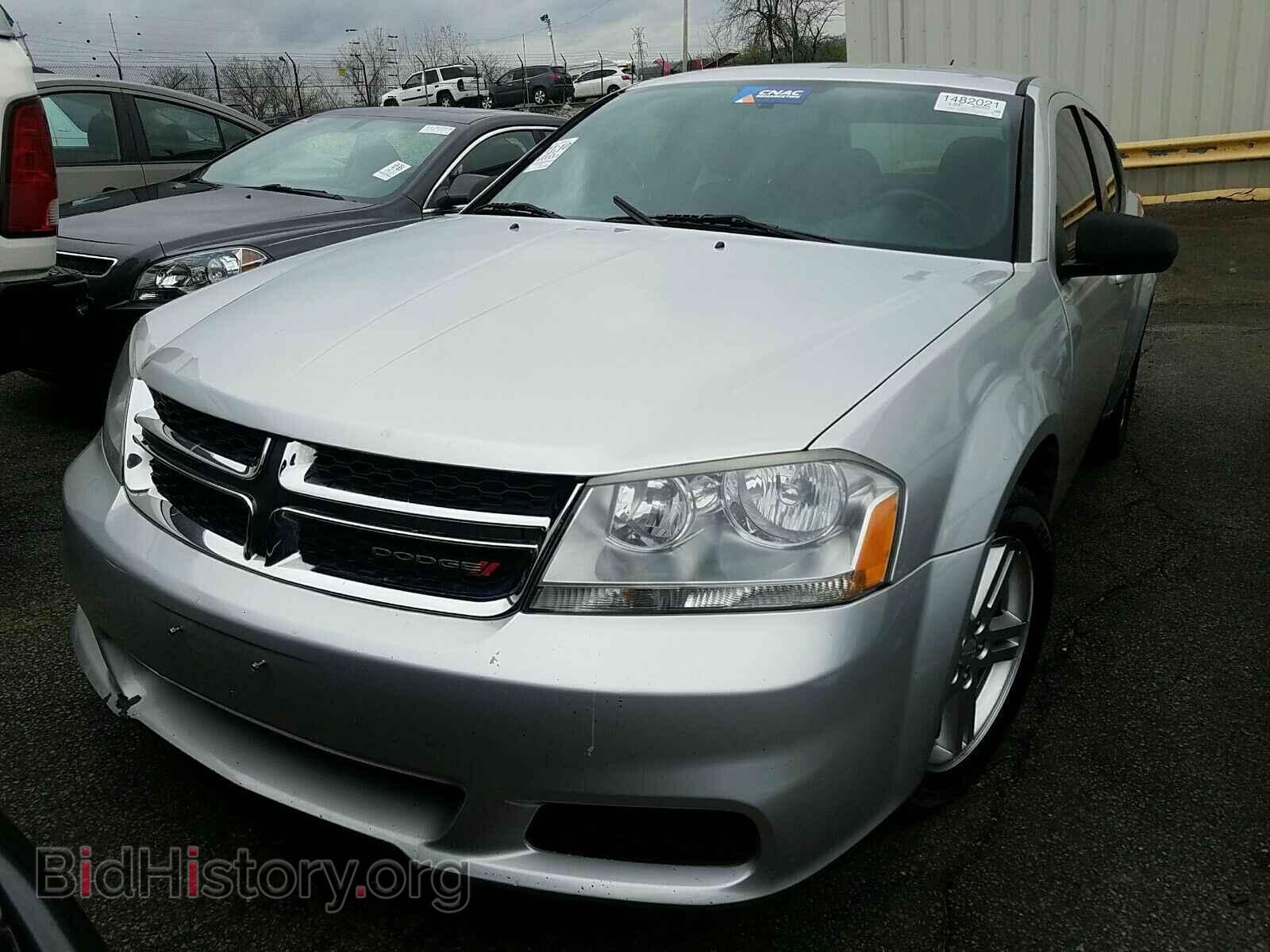 Фотография 1C3CDZCB7CN237017 - Dodge Avenger 2012