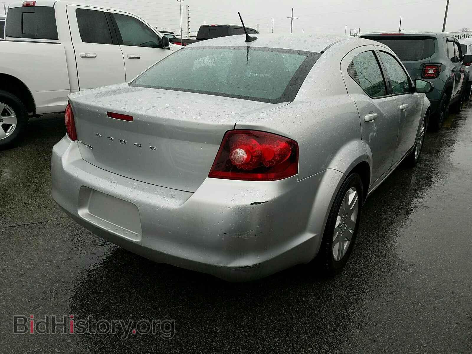 2012 Dodge Avenger - VIN: 1C3CDZAB2CN128788 - Фото 2