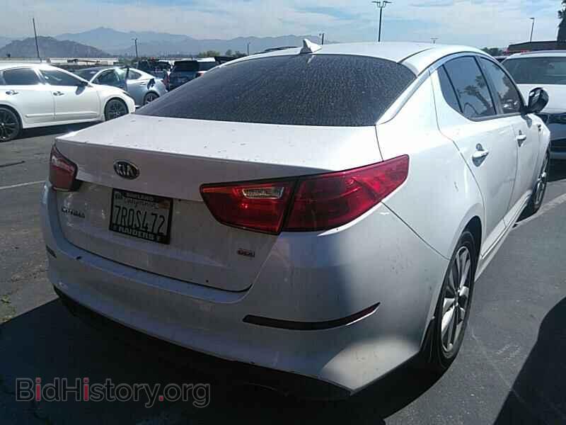 2015 Kia Optima - VIN: KNAGM4A74F5637357 - Фото 2