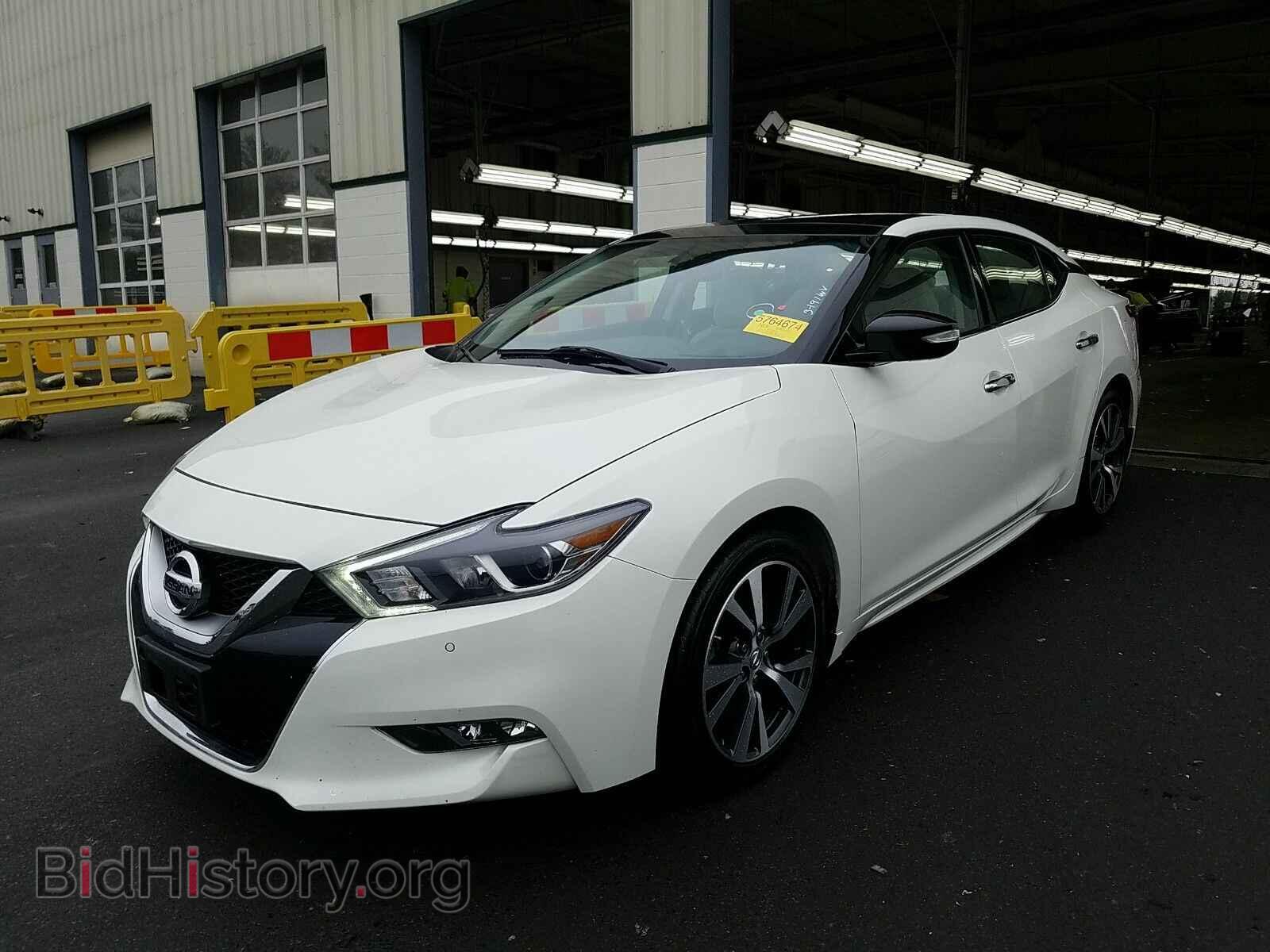 Фотография 1N4AA6AP9HC384120 - Nissan Maxima 2017