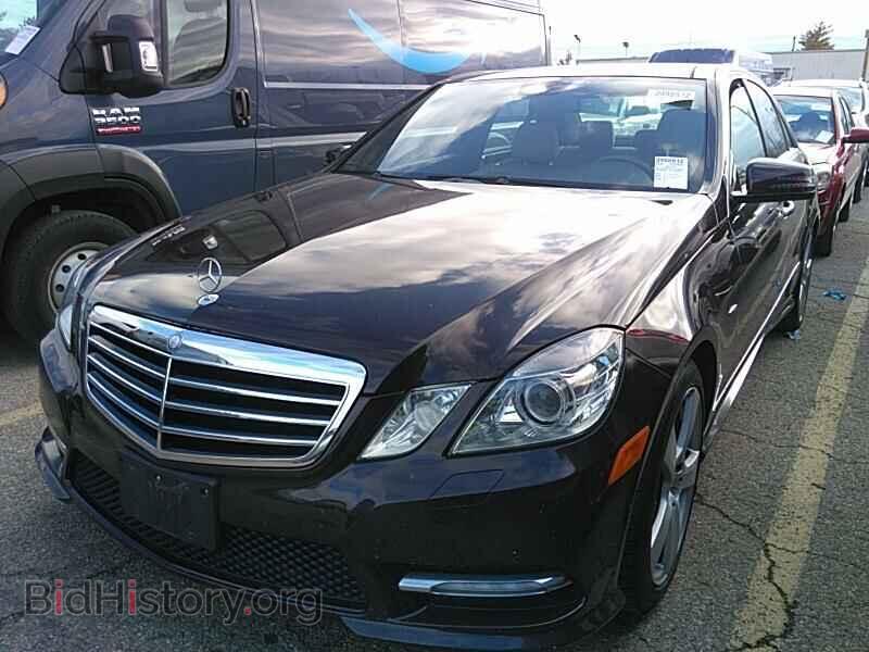 Photo WDDHF8JBXCA630032 - Mercedes-Benz E-Class 2012
