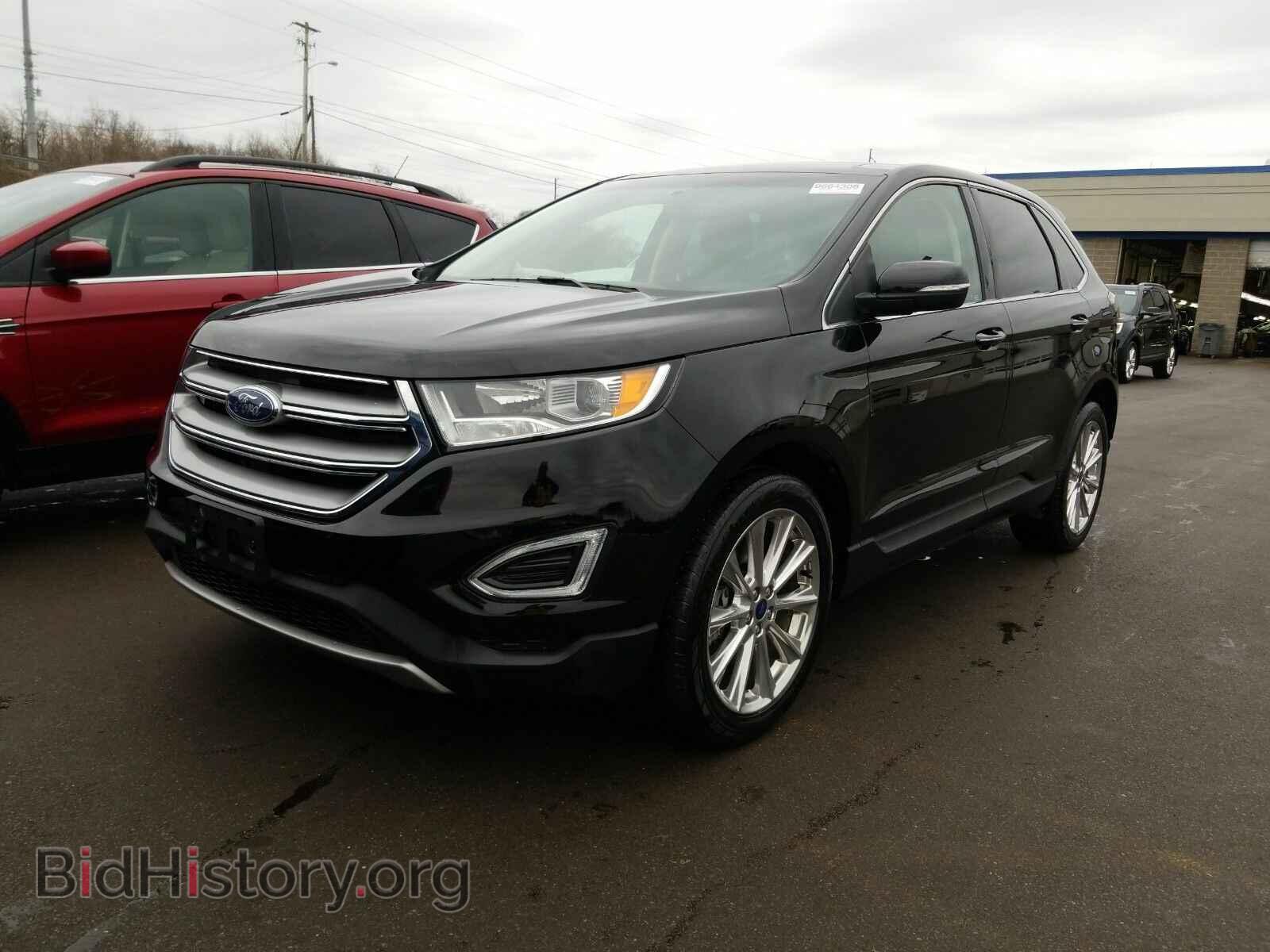 Фотография 2FMPK4K98HBB15348 - Ford Edge 2017