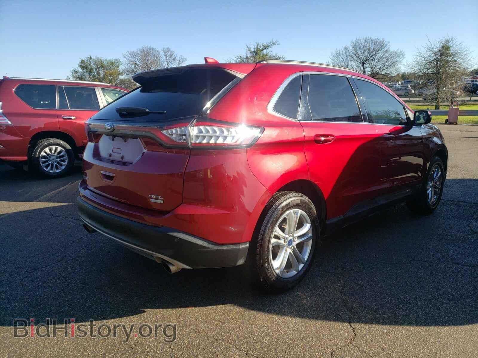 2015 Ford Edge - VIN: 2FMTK3J99FBB66624 - Фото 2
