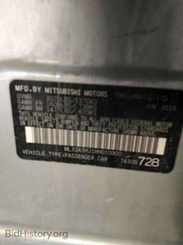 2017 Mitsubishi Mirage - VIN: ML32A3HJ1HH010900 - Фото 6