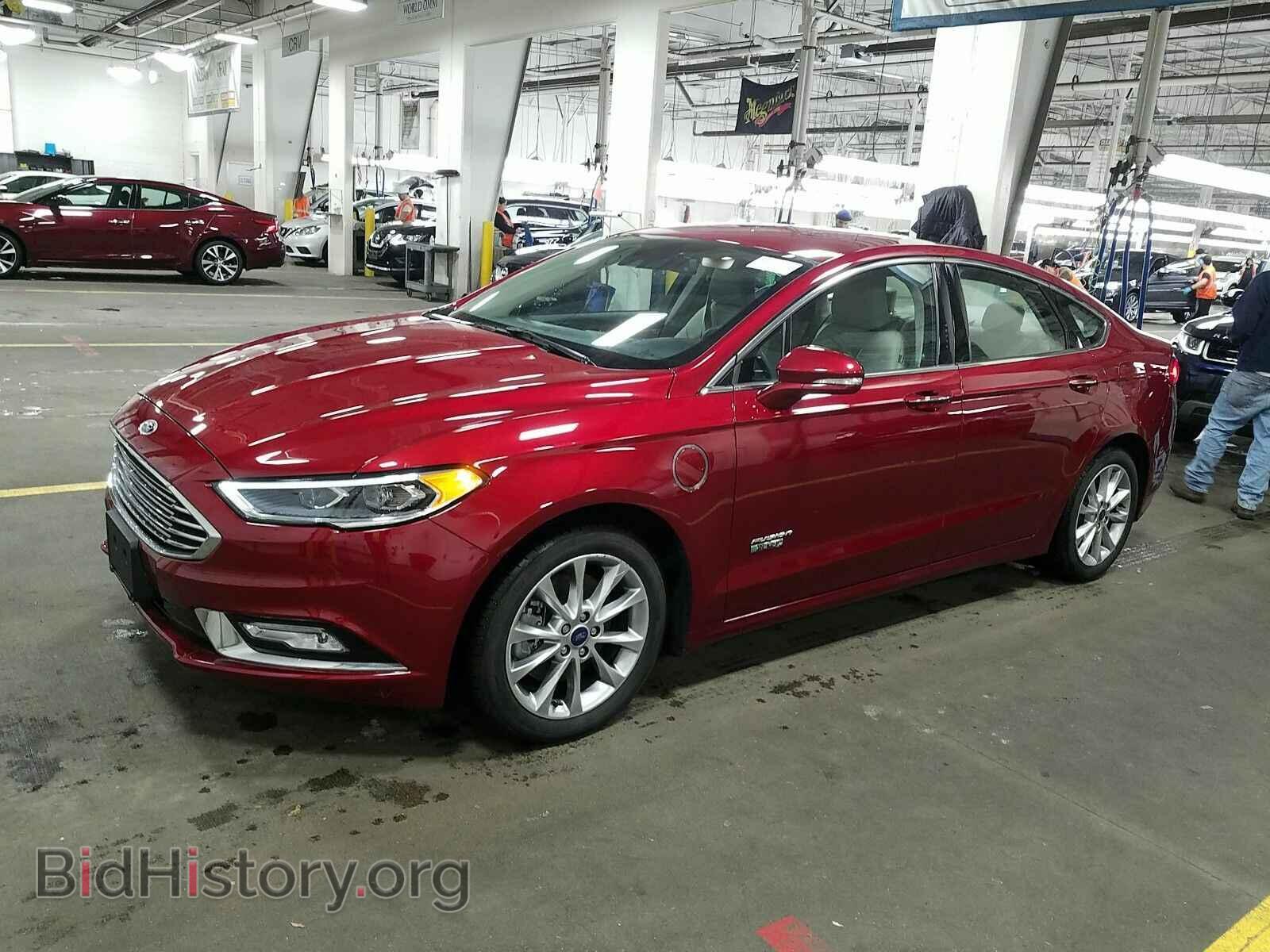 Photo 3FA6P0PU0HR281264 - Ford Fusion Energi 2017