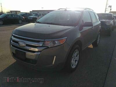 2013 Ford EDGE 4DR SEL AWD, серый — VIN 2FMDK4JC1DBE20376