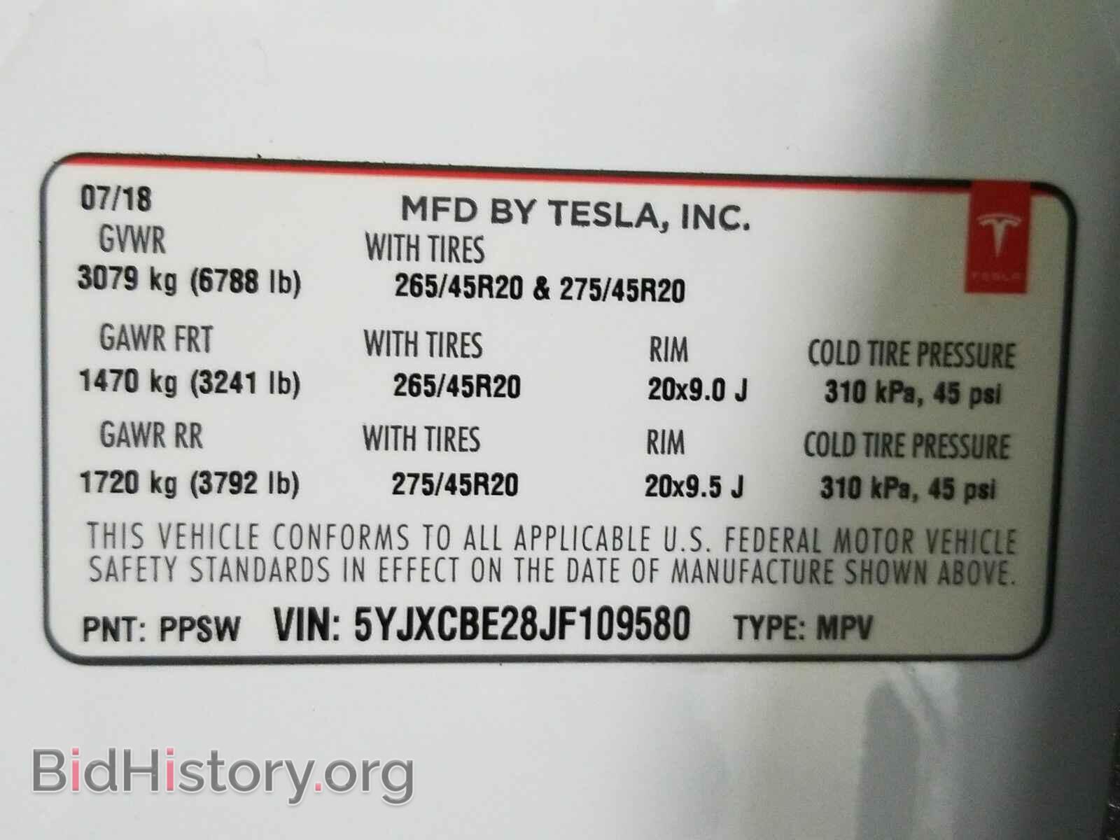 2018 Tesla Model X - VIN: 5YJXCBE28JF109580 - Фото 16