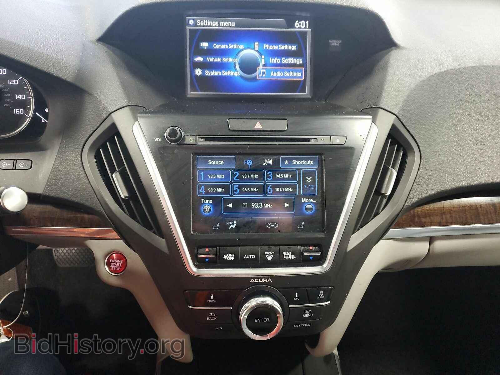 2017 Acura MDX - VIN: 5FRYD4H38HB011983 - Фото 4