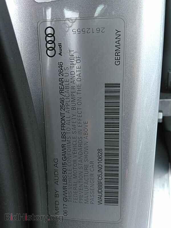 2018 Audi A6 - VIN: WAUD8BFC5JN010628 - Фото 6