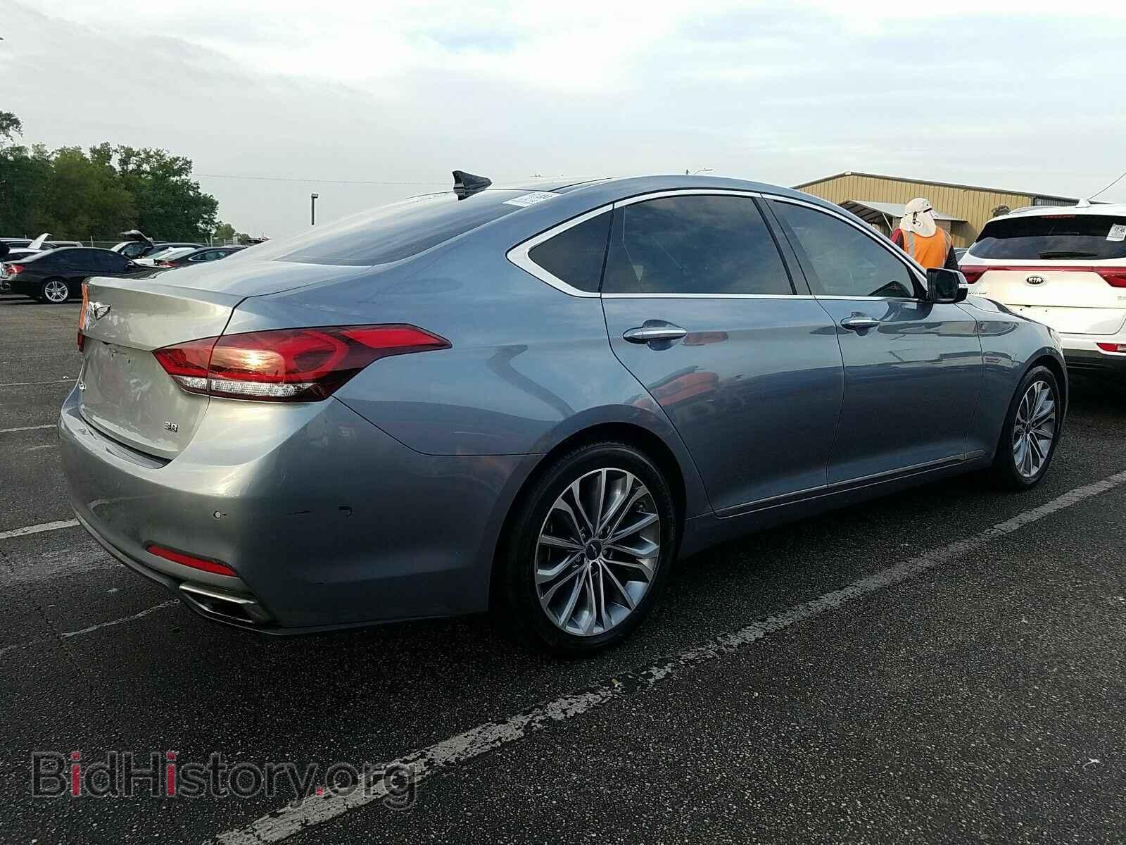 2017 Genesis G80 - VIN: KMHGN4JEXHU178080 - Фото 2