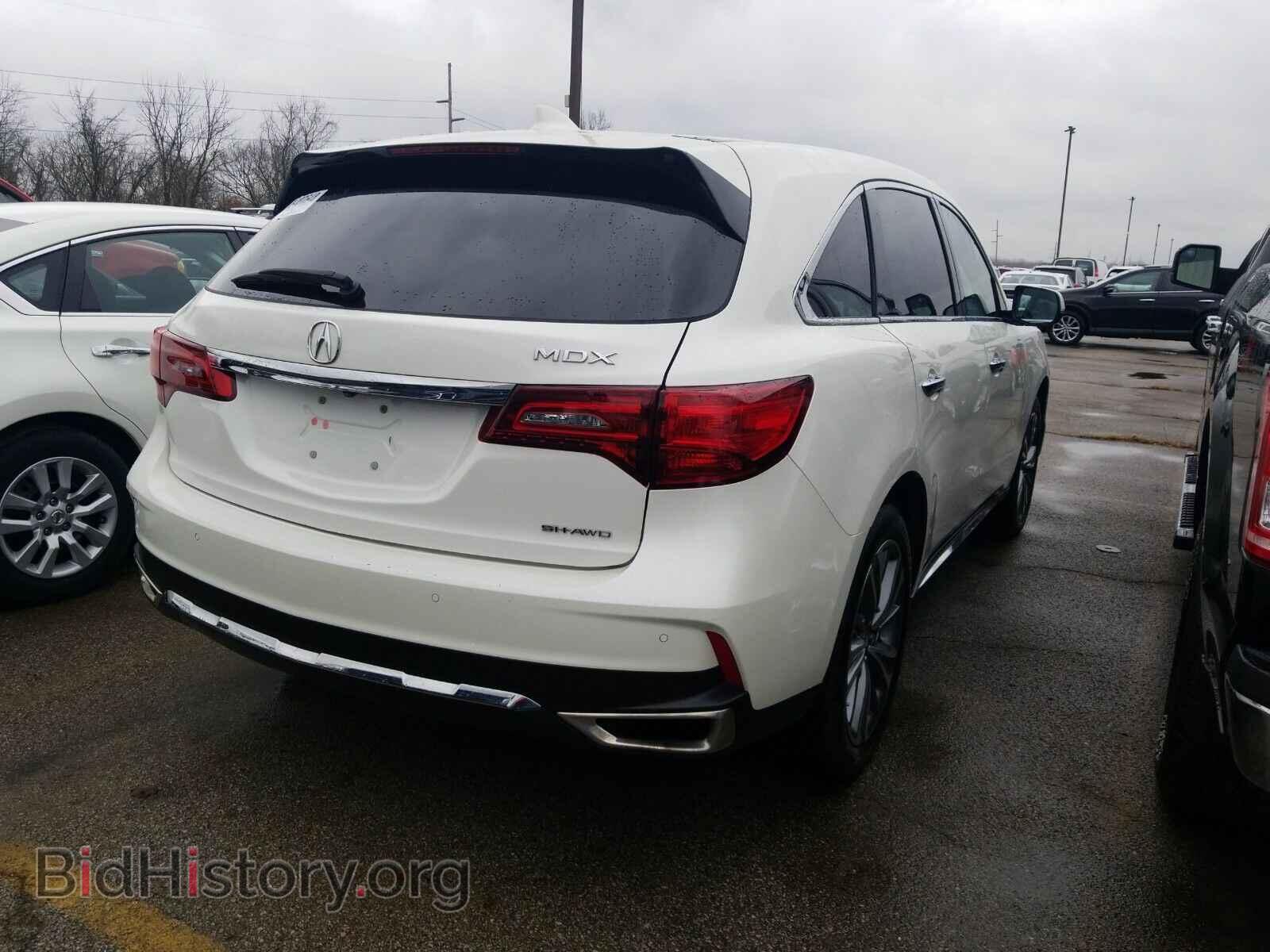 2017 Acura MDX - VIN: 5FRYD4H53HB022827 - Фото 2