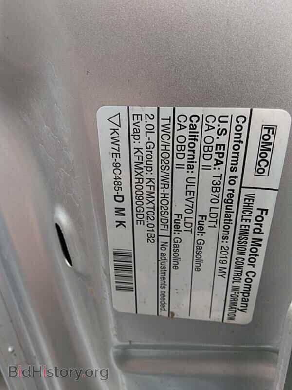 2019 Ford EcoSport - VIN: MAJ6S3KL0KC309908 - Фото 10