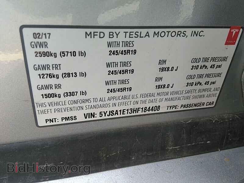 2017 Tesla Model S - VIN: 5YJSA1E13HF184408 - Photo 6