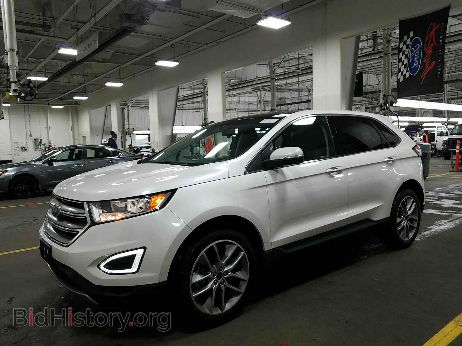 Фотография 2FMPK4K94HBB40005 - Ford Edge 2017