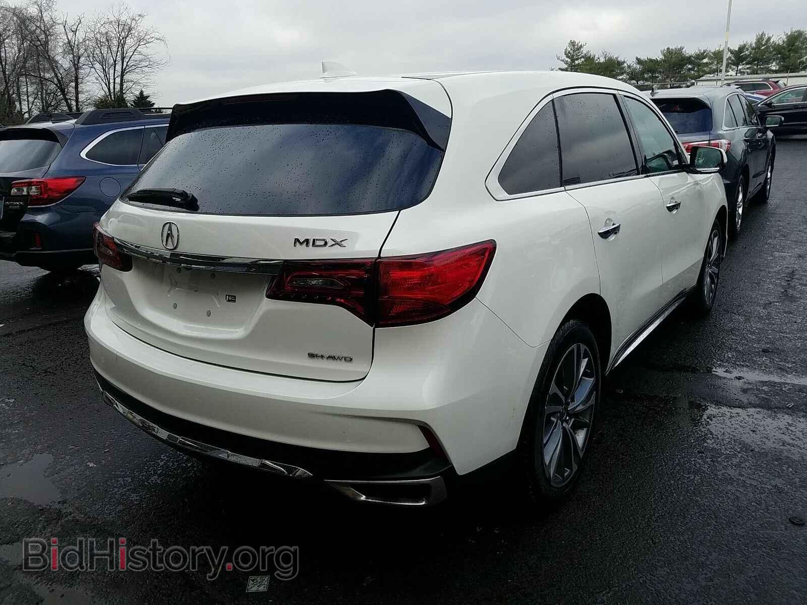 2017 Acura MDX - VIN: 5FRYD4H50HB015527 - Фото 2