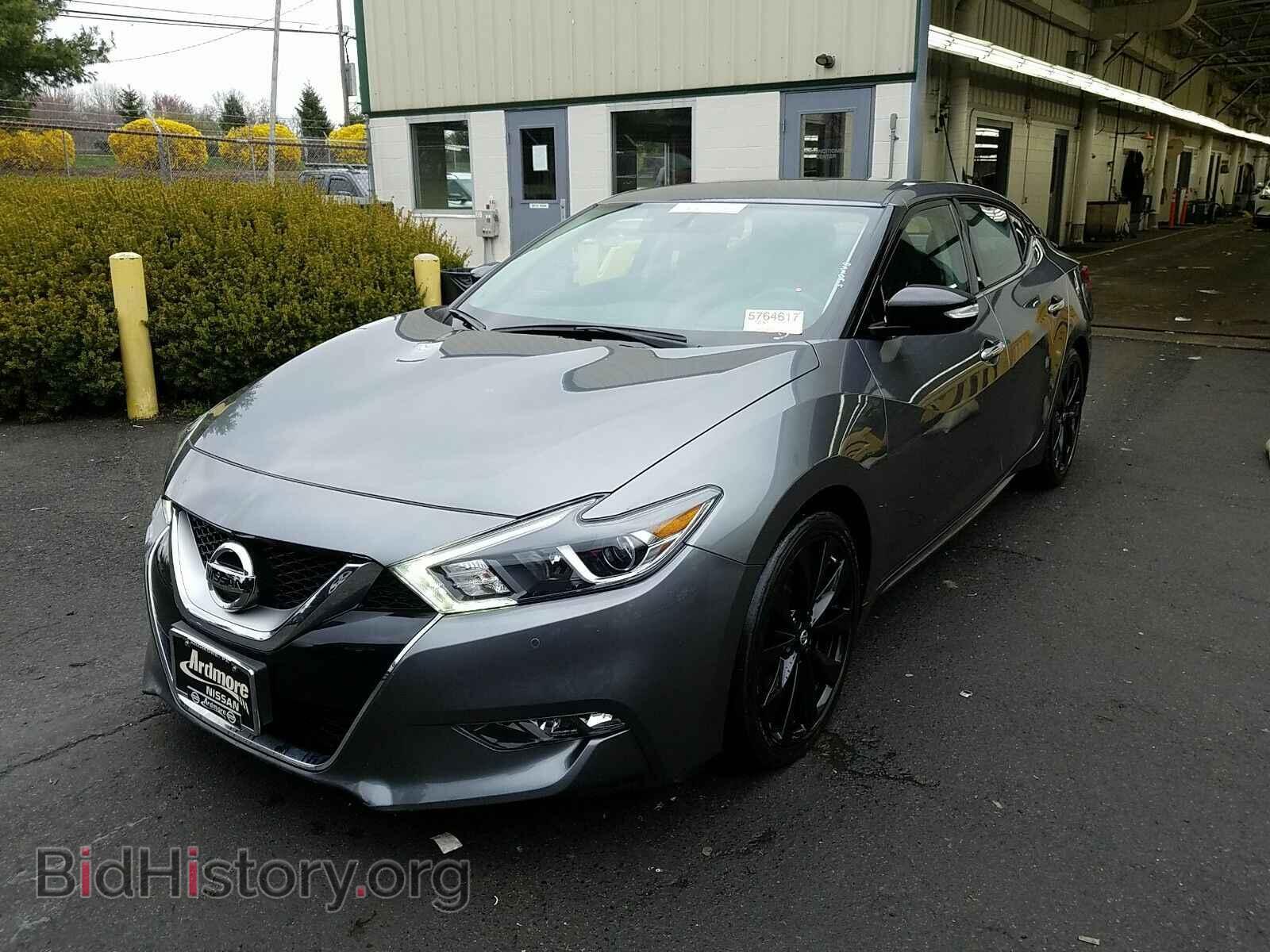 Фотография 1N4AA6AP8HC421237 - Nissan Maxima 2017