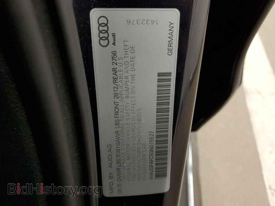 2016 Audi A6 - VIN: WAUGFAFC5GN015527 - Фото 6