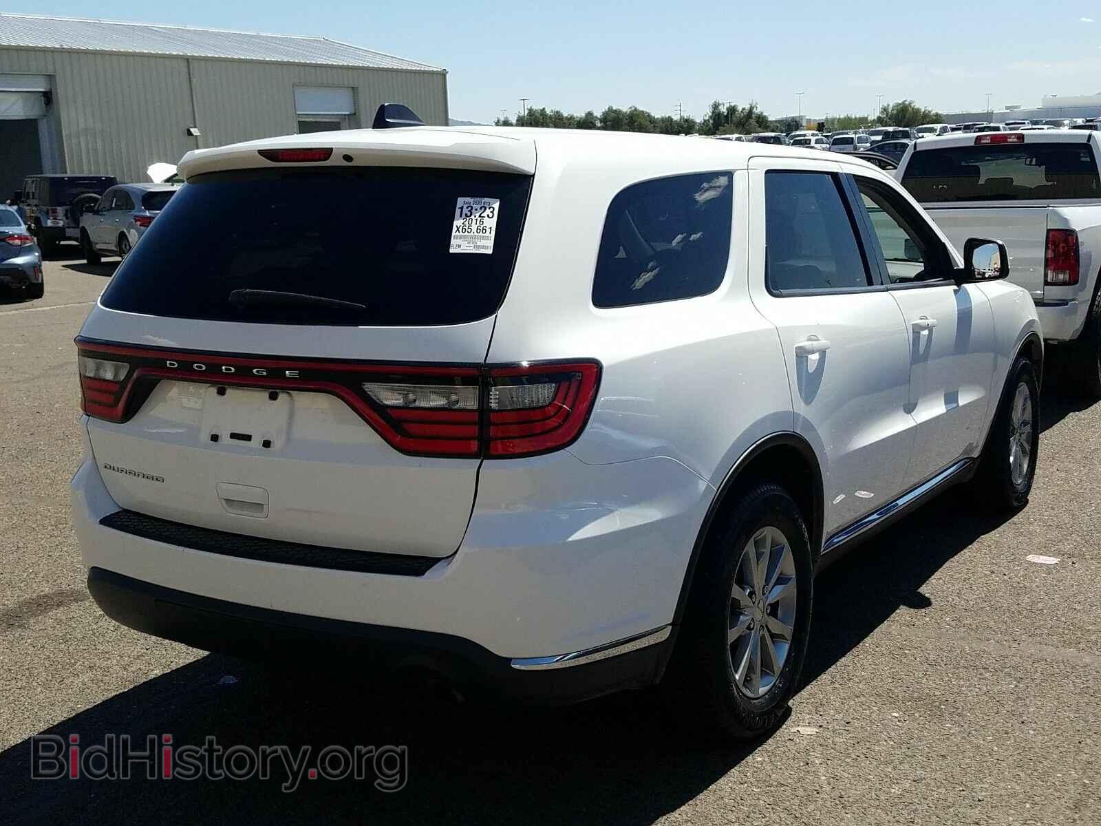 2016 Dodge Durango - VIN: 1C4RDHAG9GC374119 - Фото 2