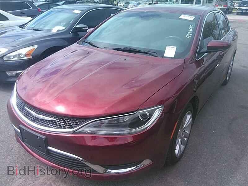Фотография 1C3CCCAB0GN122008 - Chrysler 200 2016