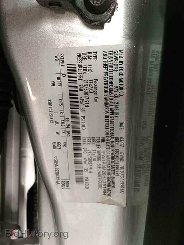 2017 Ford Focus - VIN: 1FADP3M20HL251904 - Photo 6