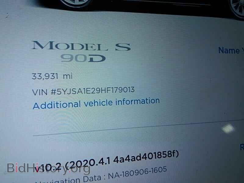 2017 Tesla Model S - VIN: 5YJSA1E29HF179013 - Фото 5