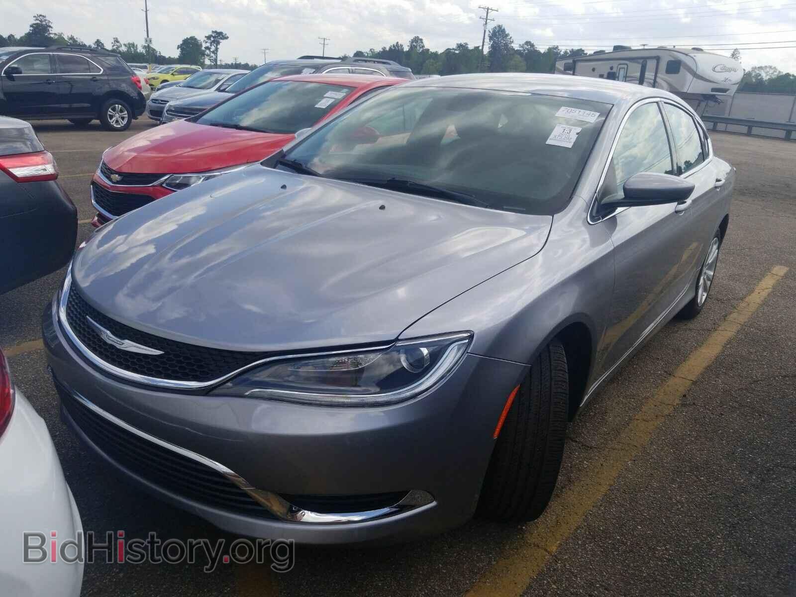 Фотография 1C3CCCAB6GN132123 - Chrysler 200 2016