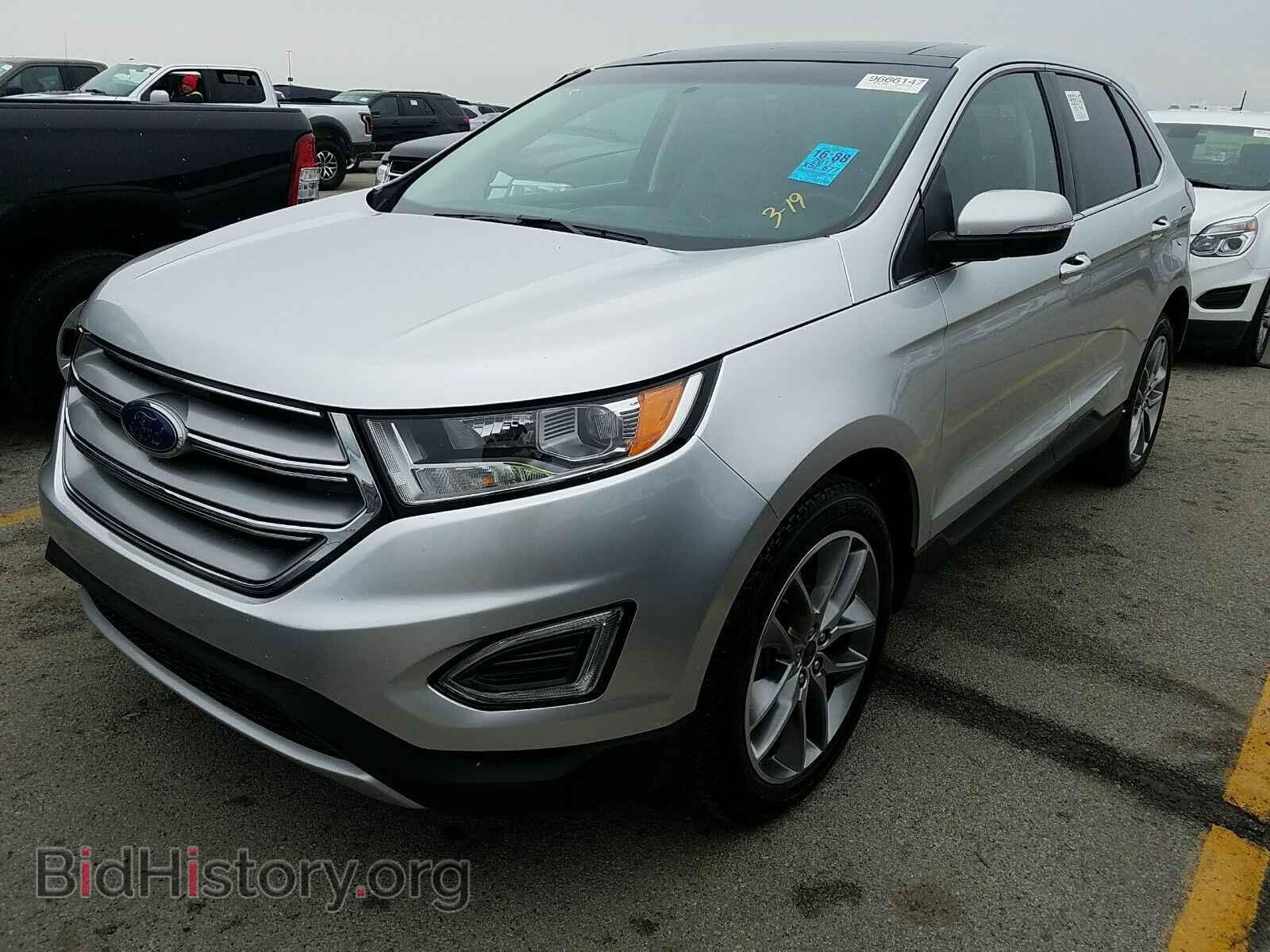 Фотография 2FMPK4K86HBB10172 - Ford Edge 2017