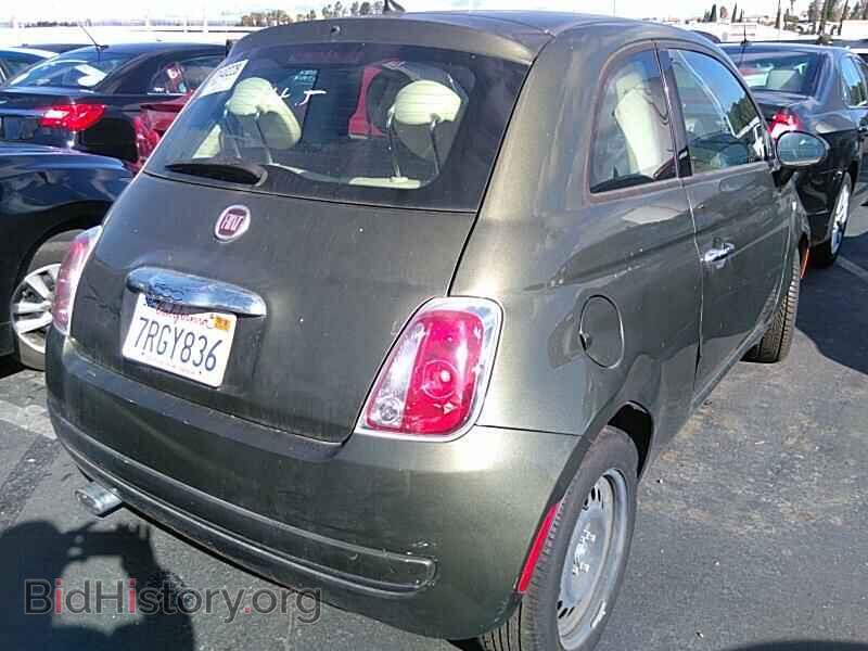 2015 FIAT 500 - VIN: 3C3CFFAR1FT757209 - Фото 2
