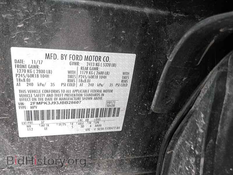 2018 Ford Edge - VIN: 2FMPK3J93JBB28607 - Photo 6
