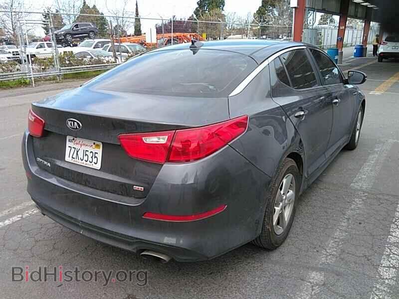 2015 Kia Optima - VIN: KNAGM4A76F5637599 - Фото 2